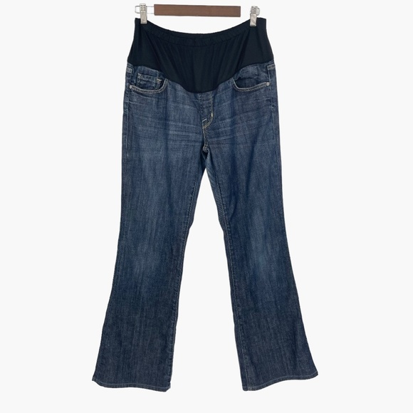 Citizens Of Humanity Maternity Dark Wash Kelly Bootcut‎ Jeans - Picture 1 of 7